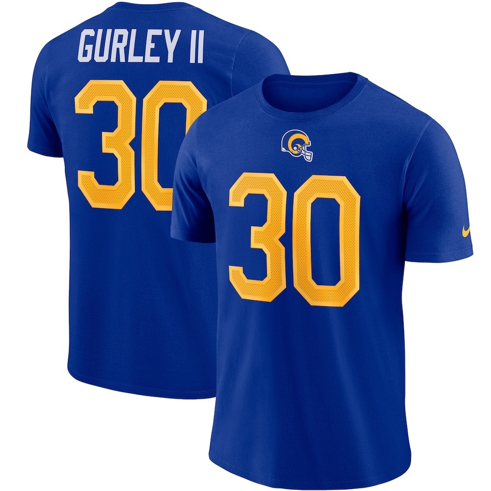 Nike Todd Gurley II Los Angeles Rams Dri-FIT Tee 🏈🐏